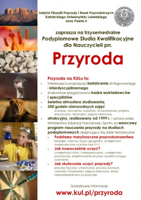 kliknij, aby pobrać plakat w pliku pdf - www.kul.pl/przyroda